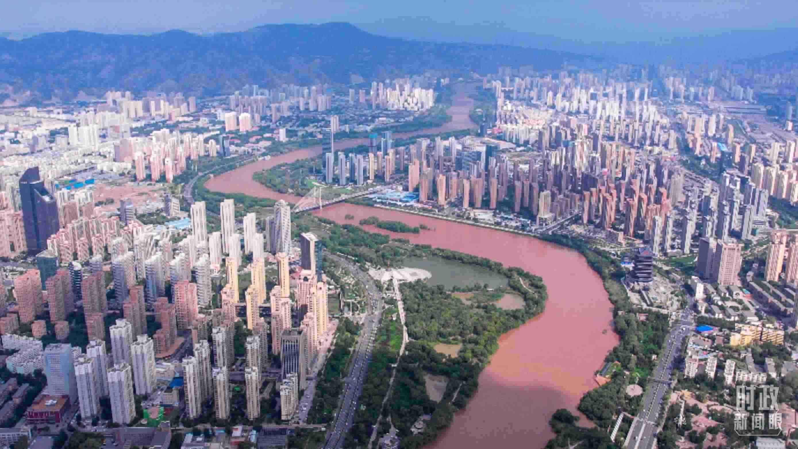 △蘭州。（總臺(tái)央視記者范凱拍攝）