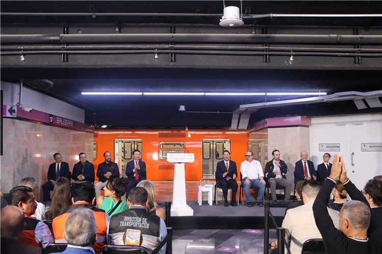 活動(dòng)現(xiàn)場(chǎng)，中車(chē)株機(jī)公司墨西哥公司供圖