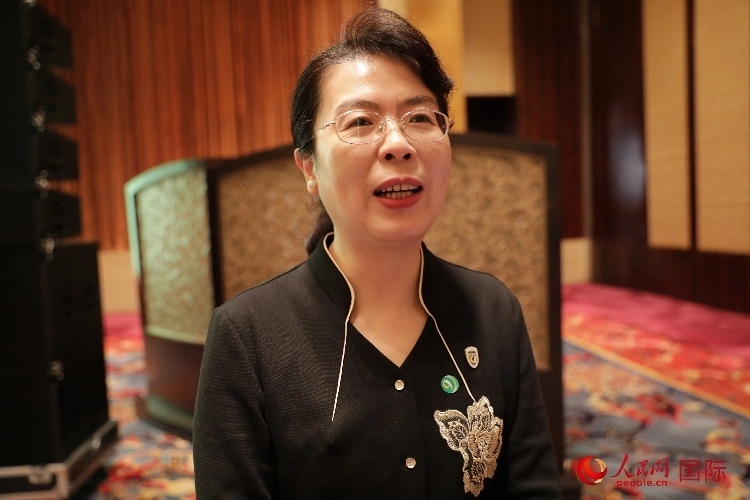 北京外國(guó)語(yǔ)大學(xué)亞洲學(xué)院院長(zhǎng)、中國(guó)馬來(lái)研究中心主任蘇瑩瑩教授接受人民網(wǎng)采訪。人民網(wǎng) 王婧攝