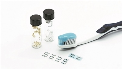 一種基于酞菁銅的晶體管研發(fā)成功。圖片來源:美國趣味工程網站