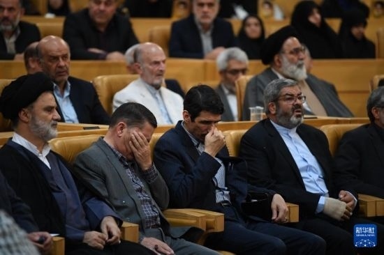 這是10月7日在伊朗首都德黑蘭拍攝的第七屆聲援巴勒斯坦兒童和青少年國際會(huì)議現(xiàn)場。新華社記者 沙達(dá)提 攝