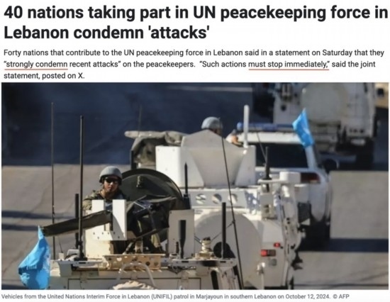 法國24電視臺網站報道截圖