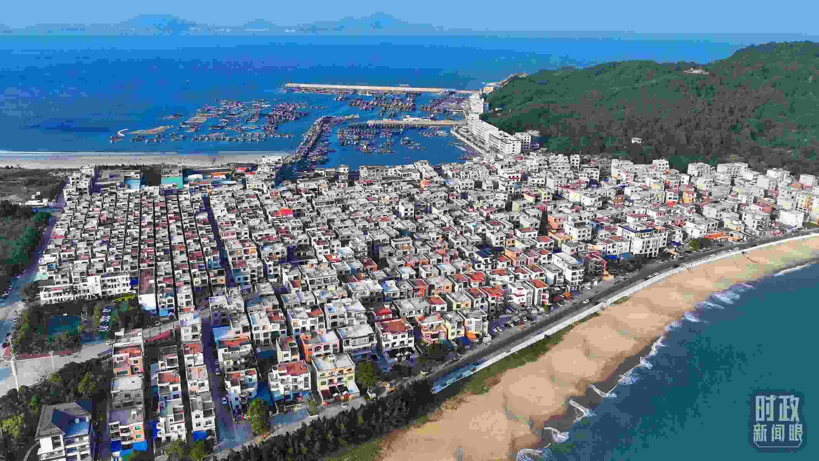 △澳角村。（總臺記者李鵬沖拍攝）