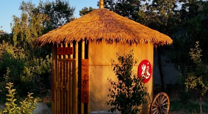 老奇臺人民法庭“土圓倉”調(diào)解室。老奇臺人民法庭供圖