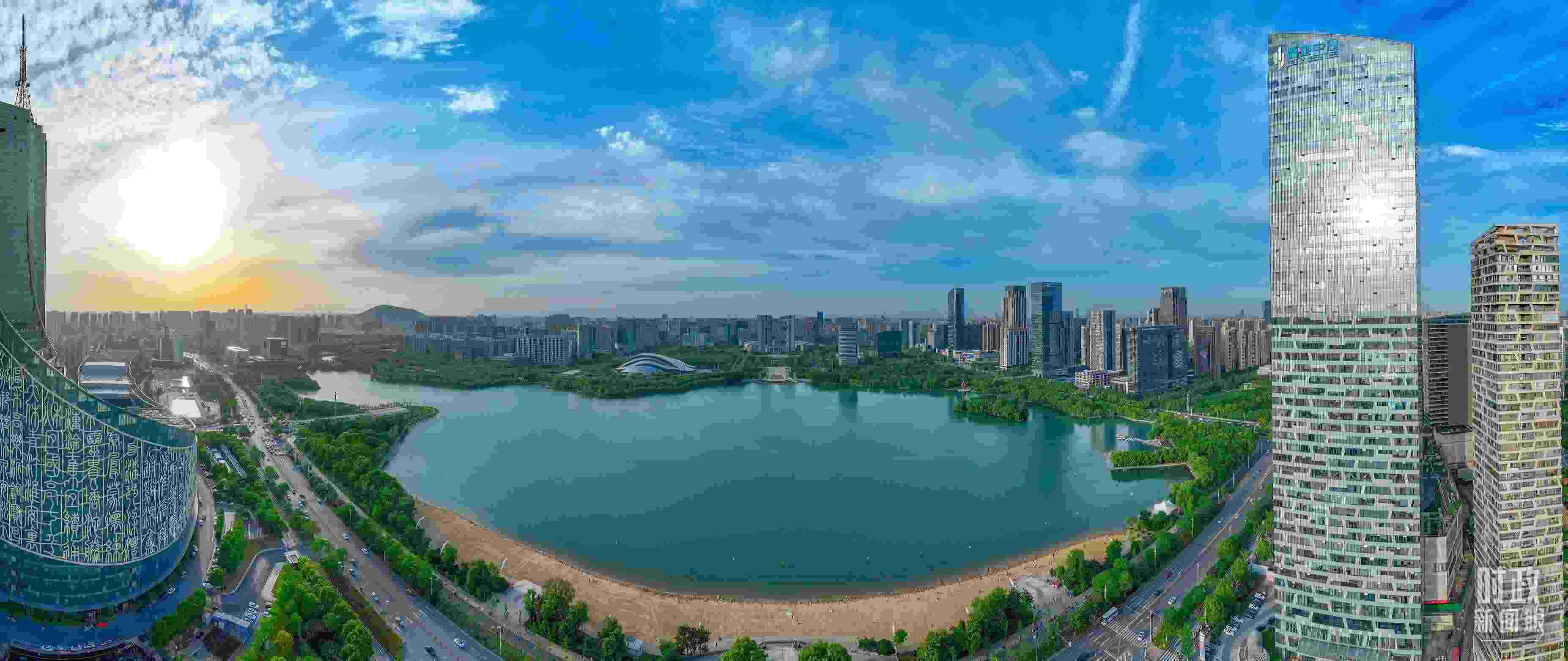 △安徽省合肥市。（合肥市蜀山區(qū)融媒體中心葛慶釗供圖）