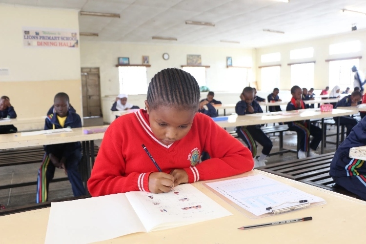 考場現(xiàn)場。埃格頓大學(xué)孔子學(xué)院供圖