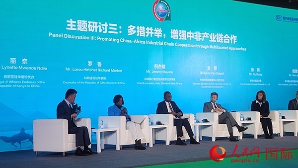 來賓在論壇主題研討三發(fā)言。人民網(wǎng)記者 萬宇攝