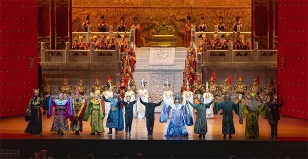 《圖蘭朵》演出劇照。何倫攝