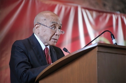 李子文致辭。主辦方供圖