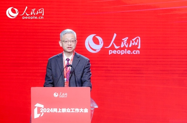 寧夏回族自治區(qū)銀川市委社會(huì)工作部副部長李卒作實(shí)踐分享。人民網(wǎng) 鄂智超攝