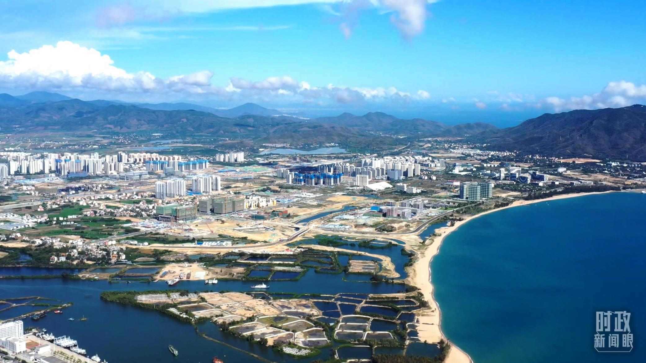 海南崖州灣科技城。（總臺(tái)記者張偉克拍攝）
