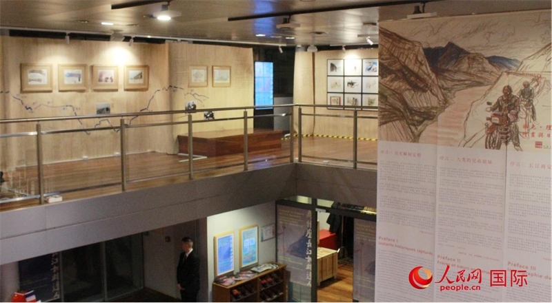 展覽現(xiàn)場(chǎng)。人民網(wǎng)記者 尚凱元攝