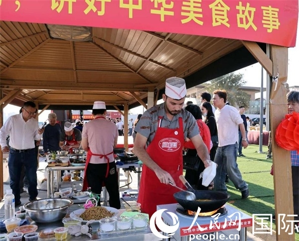 參賽一景。人民網(wǎng)記者管克江攝