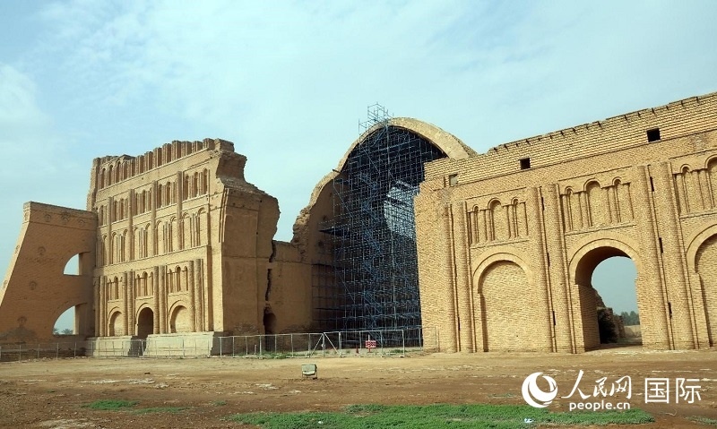 塔克基思拉宮遺址。人民網(wǎng) 伊納斯·易卜拉欣攝