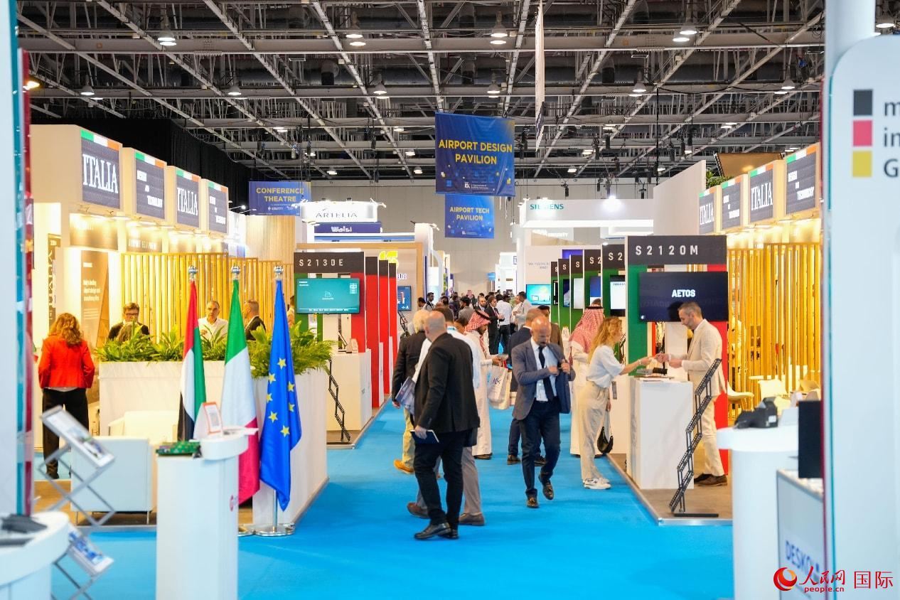 展會(huì)一景。人民網(wǎng)塔里克·易卜拉欣攝