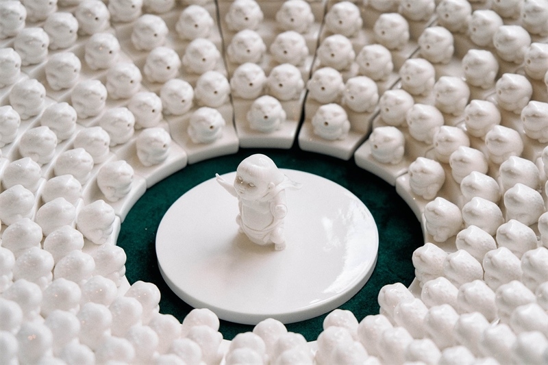 倫敦手工周中國館展品。楊浩鵬攝