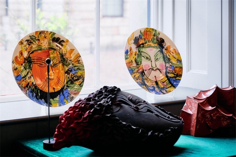 倫敦手工周中國館展品。楊浩鵬攝