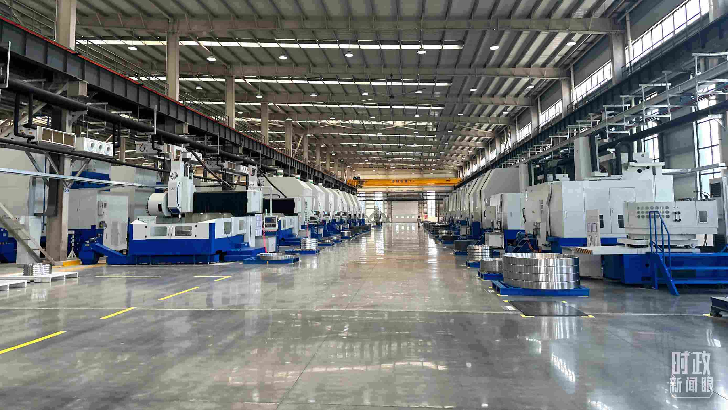 △洛軸智能工廠。（總臺央視記者趙化拍攝）