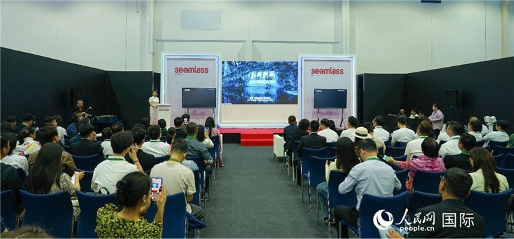 活動現(xiàn)場一景。人民網(wǎng) 塔里克·易卜拉欣攝